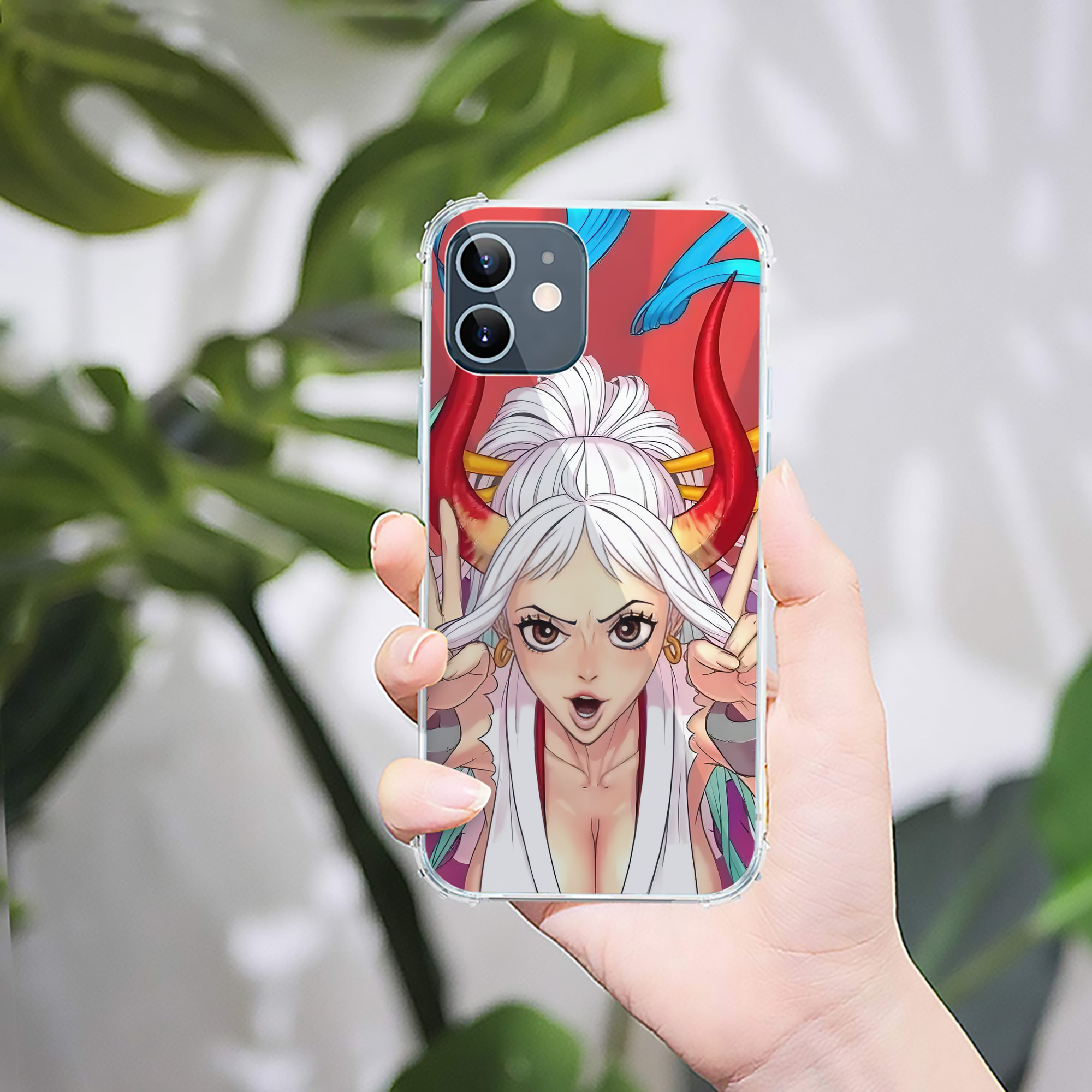 （画像用） ワンピース ONE PIECE 【iPhone 12シリーズ対応】透明スマホケース（クリアソフトケース）
